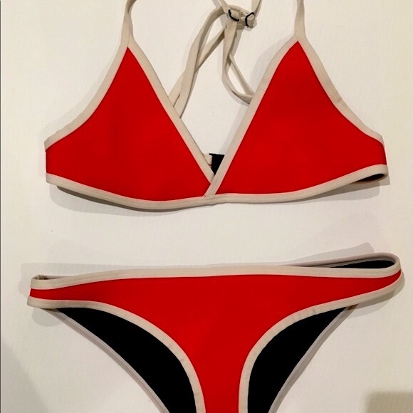 Red Hoaka Swimsuit - Picture 1 of 9